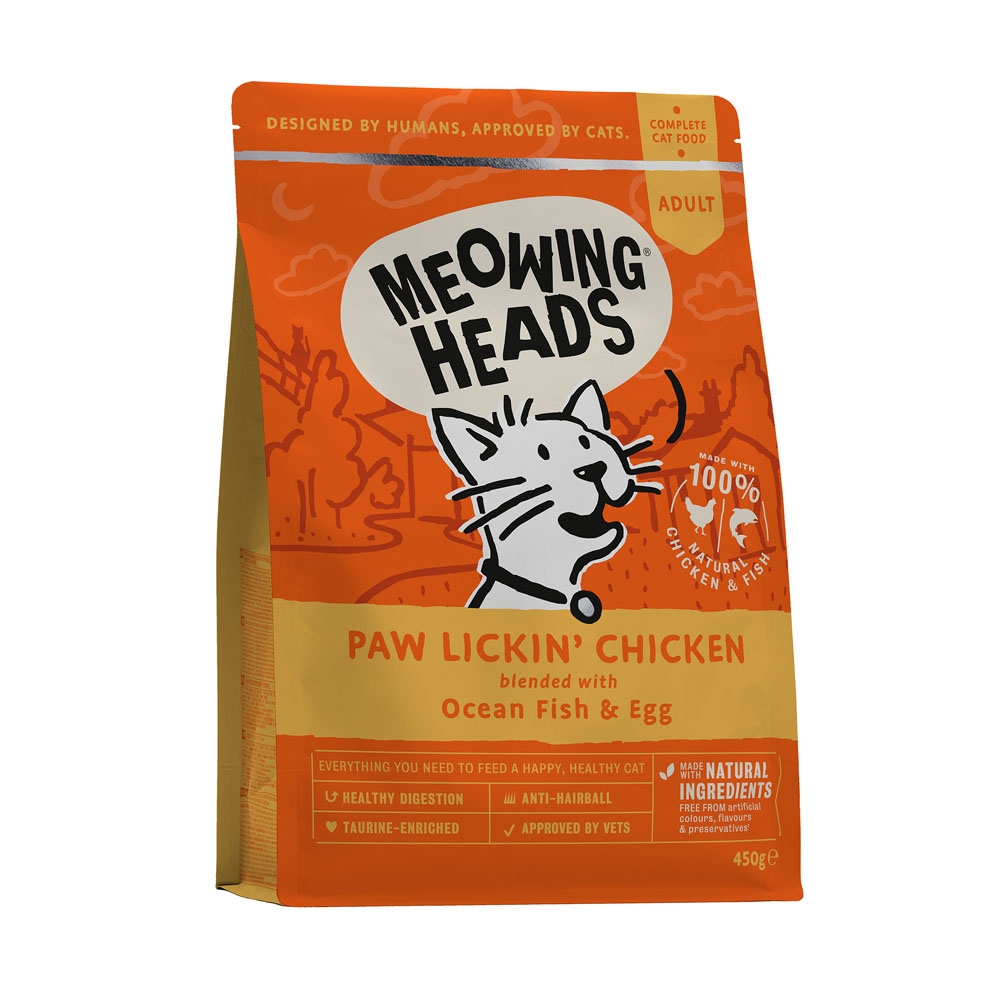 Meowing Heads Paw Lickin’ Chicken 4kg