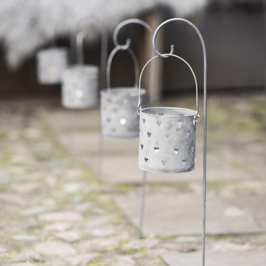 Set Of 3 Metal Lantern Holders – Ib Laursen
