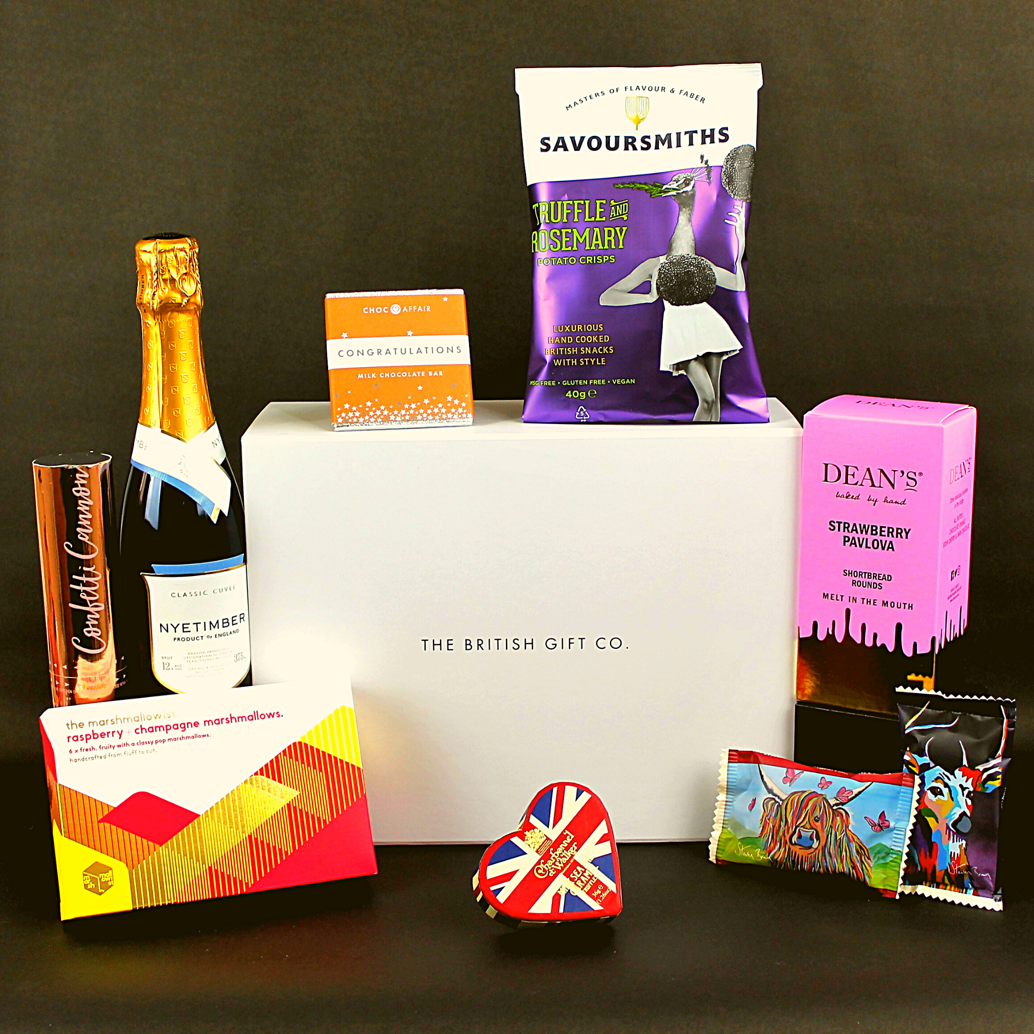 Business Gifts: Milestone Achievement Hamper – Luxe – The British Gift Co.