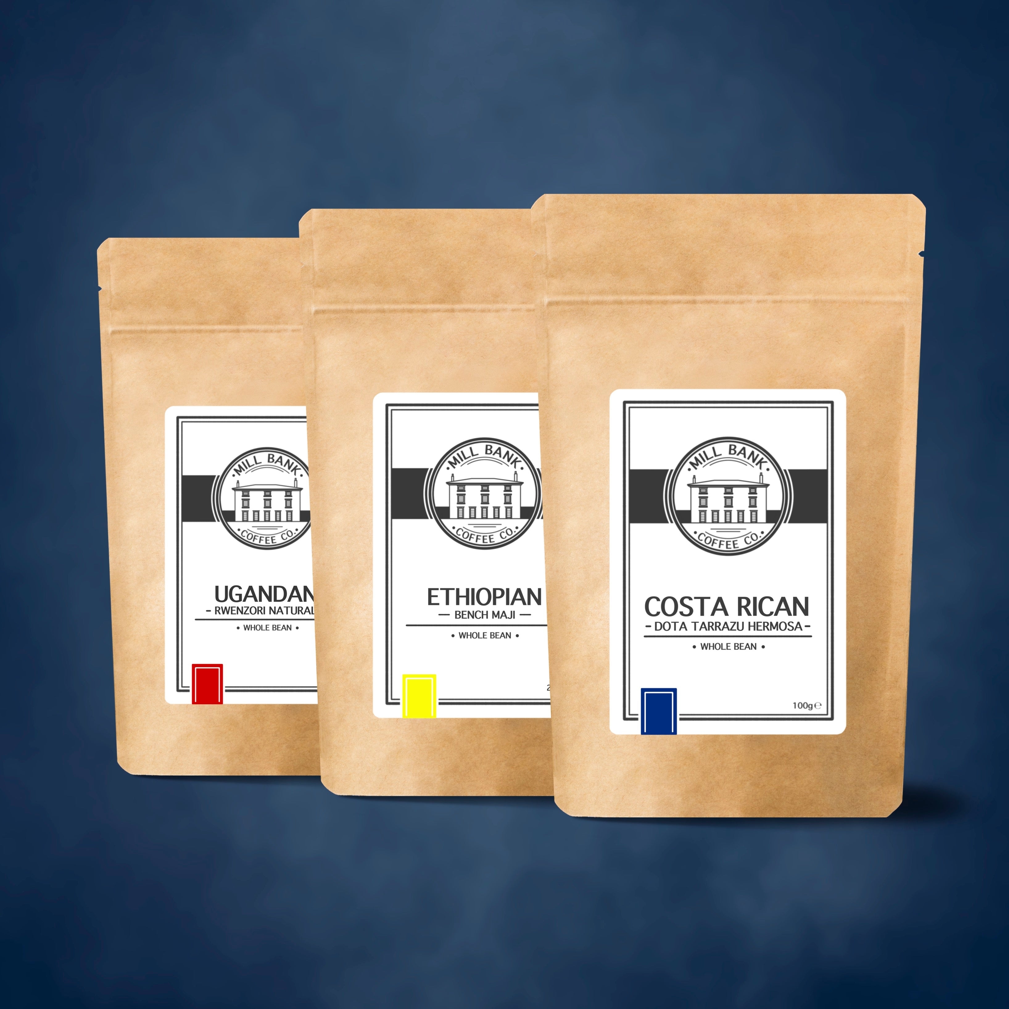 100g Coffee Sample Bags Coach House / Whole Bean – Coffee – Mill Bank Coffee Co.