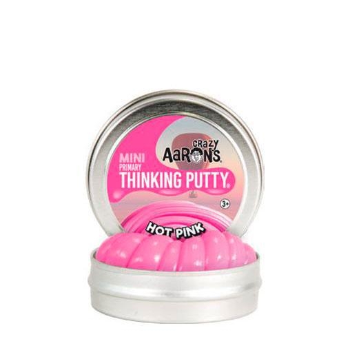 Electric Hot Pink Mini Tin – Crazy Aaron’s Thinking Putty – Folk Interiors
