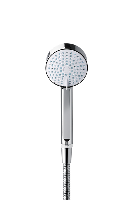 Mira Beat 9cm Four Spray Showerhead Chrome