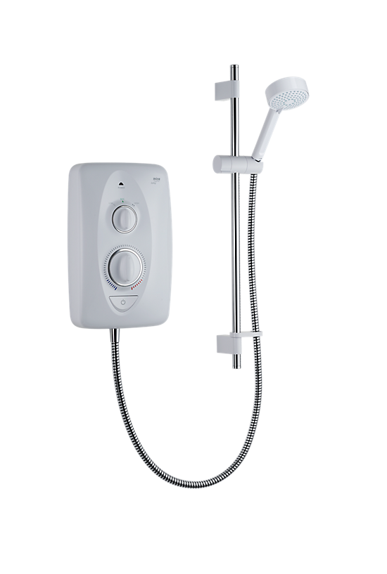 Mira Jump Multi-Fit 9.5kW Electric Shower White/Chrome