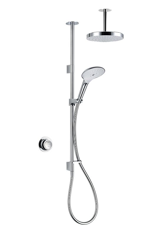 Mira Mode Dual Ceiling Fed (Pumped for Gravity) Digital Shower
