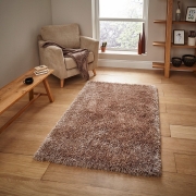 Think Rugs – Monte Carlo Beige 120 x 170cm / Beige – The Rug Quarter