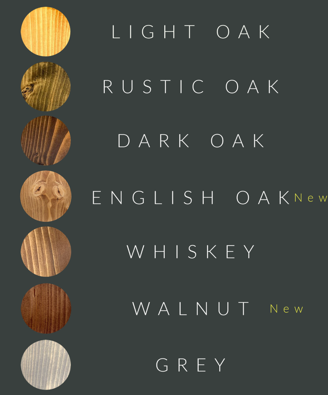 Swatch Blocks – English Oak