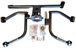 FastLab UTV – Polaris RZR Pro XP Turbo R Spare Tire Carrier – Convenient Stock (2″) / Black / add camera relocation