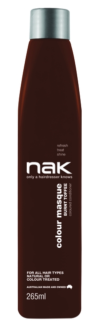 nak Colour Masque Coloured Conditioner in Burnt Toffee 265ml