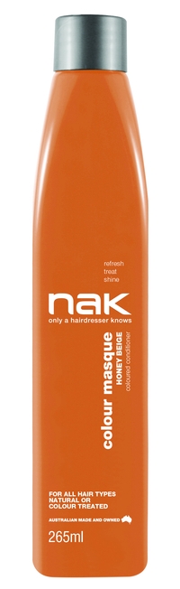 nak Colour Masque Coloured Conditioner in Honey Beige 265ml