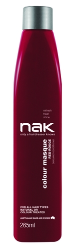 nak Colour Masque Coloured Conditioner in Red Rouge 265ml