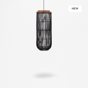 Tub Hanging Lamp – Charcoal, Small – Lamps – Acumen Collection – Lamps – Acumen Collection