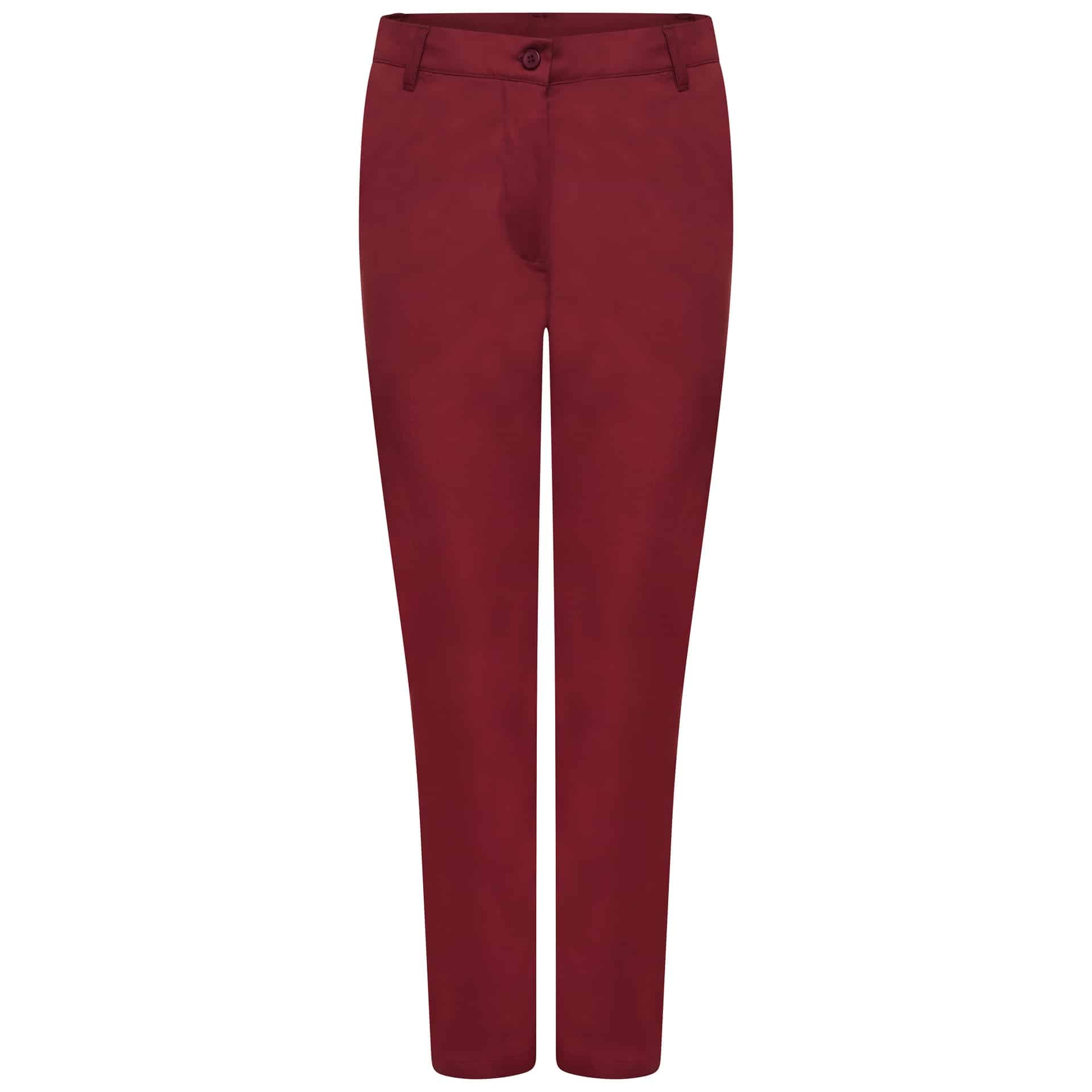 Behrens Ladies Stock Trousers – Maroon – 18 Extra Tall – Uniforms Online