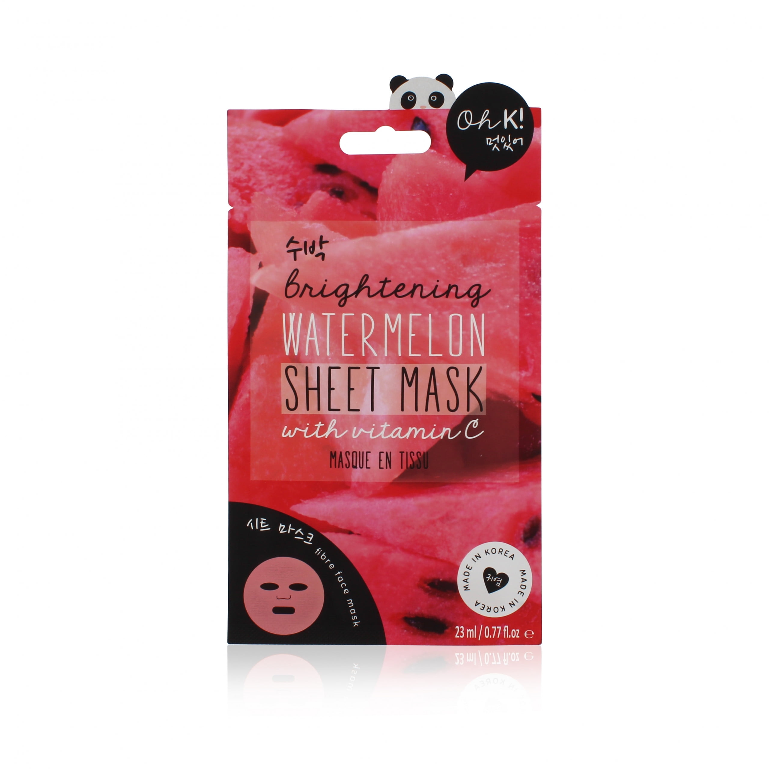 Oh K! Hydrating Watermelon Sheet Mask – Skincare – Dublin Body Paint