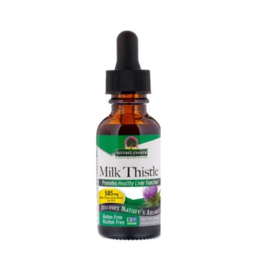 Milk Thistle Oil (585mg) | Nature’s Answer | 30ml