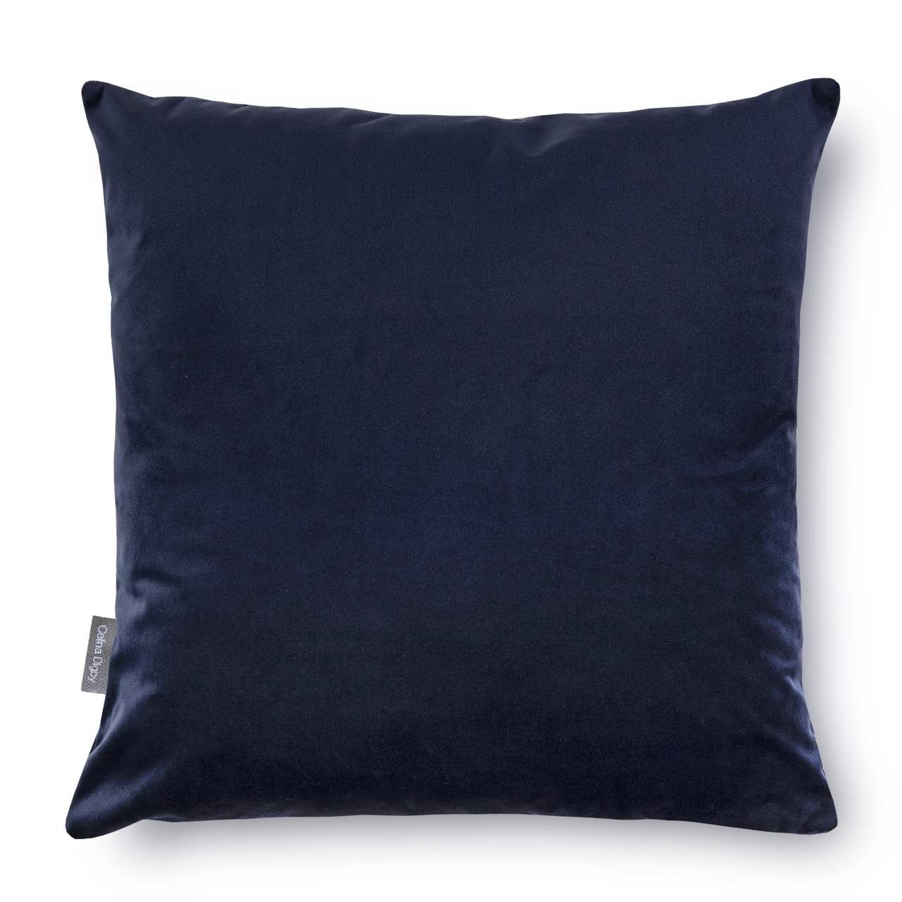 Celina Digby Luxury Opulent Super Soft Velvet Cushion – Dark Navy Available in 2 Sizes Standard (45cm x 45cm) Hollow Fibre Filling