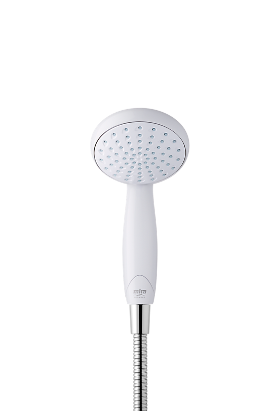 Mira Nectar Single Spray Showerhead White