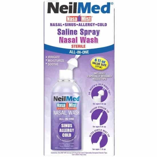NeilMed NasaMist All-in-One Saline Spray – 177ml – Caplet Pharmacy