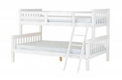 Neptune Triple Sleeper Bunk Bed White – Furnishop