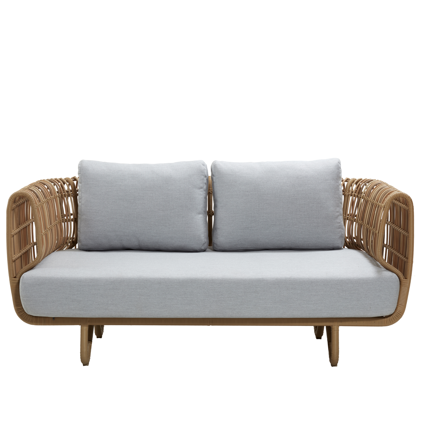 Nest – Two Seater Sofa – Outdoor Natural – Outdoor Sofa – Cane Line – Indor