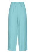 Life Style Plain Trouser Linen Blue Glow, S – Code 03 – NoLoGo Chic