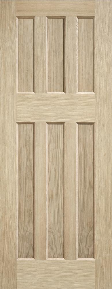LPD Nostalgia Oak DX 60’s Style Fire Door – 78″ x 30″
