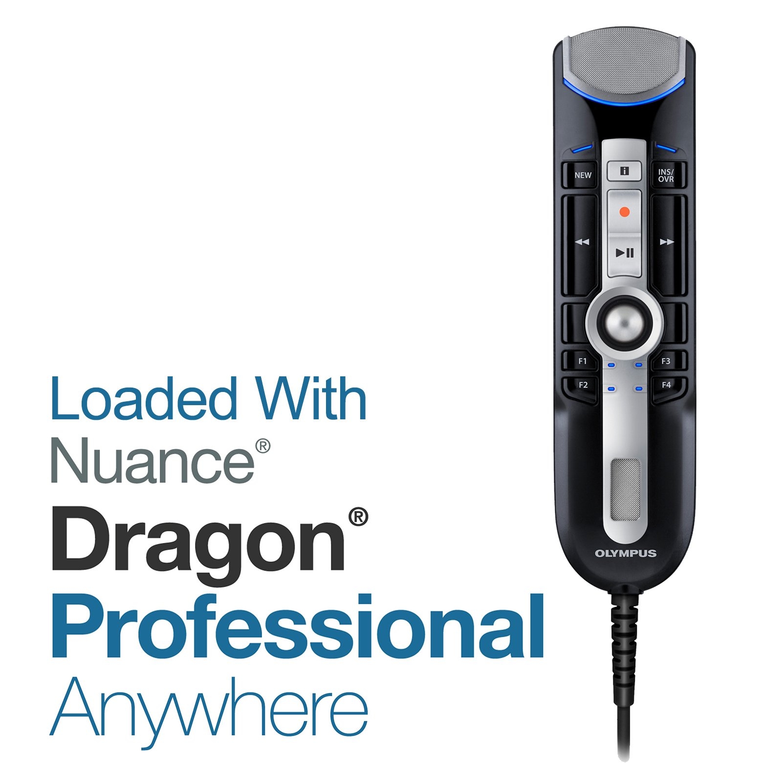 Nuance Dragon Pro Anywhere & Olympus RM-4015P (8GB) Monthly Hardware/Software Subscription