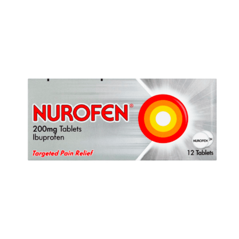 Nurofen 200mg 12 Tablets – Caplet Pharmacy