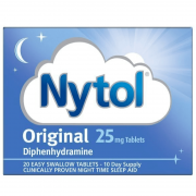 Nytol Original 25mg Tablets 20 Tablets – Caplet Pharmacy