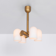 Odyssey 4 – Pendant Lacquered Burnished Brass – Schwung – Indor