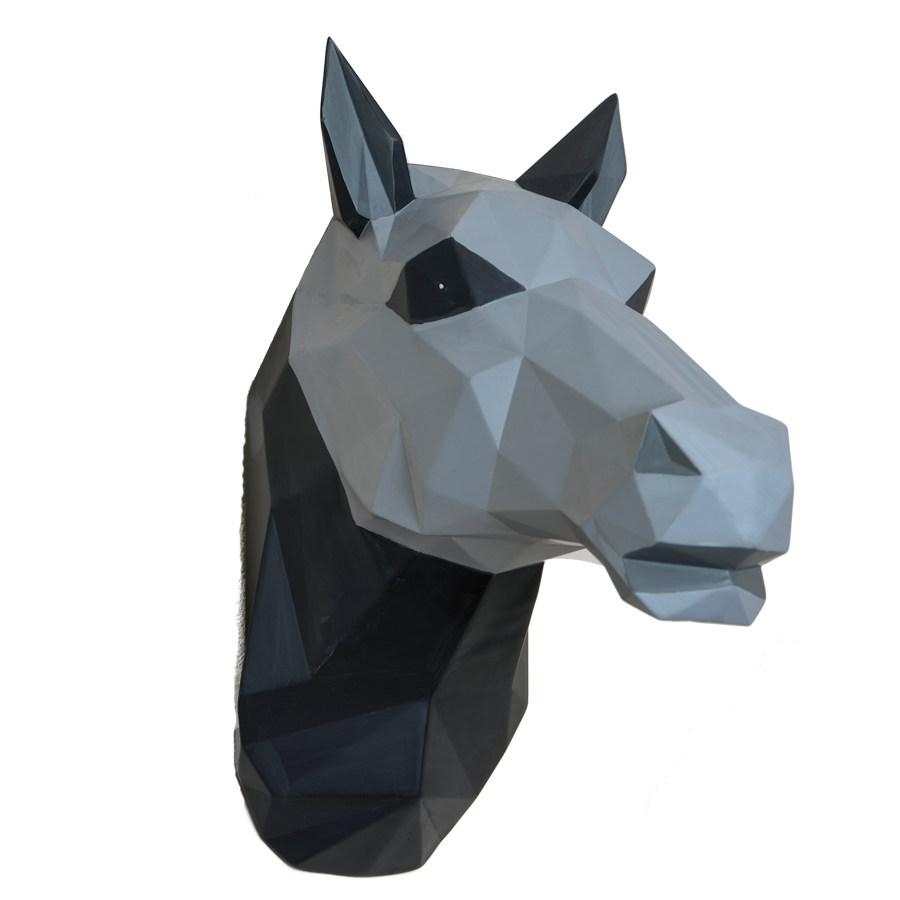 Origami Horse Head Wall Art