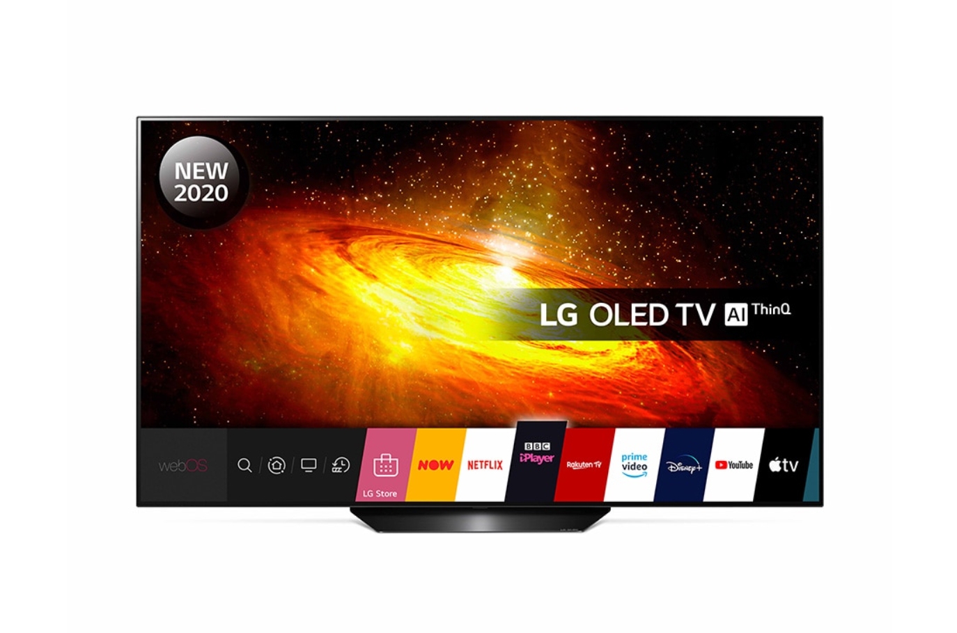 LG OLED55BX6LB 55” UHD 4K Smart HDR OLED TV WebOS & AI & Freeview/ Freesat (PMCMB) – Yellow Electronics