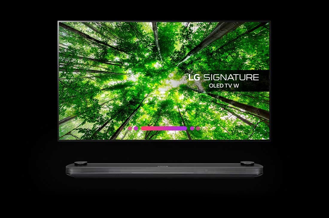 LG OLED65W8PLA 65” Ultra HD 4K Smart HDR OLED TV Wifi WebOS Freeview HD (PMCMB) – Yellow Electronics