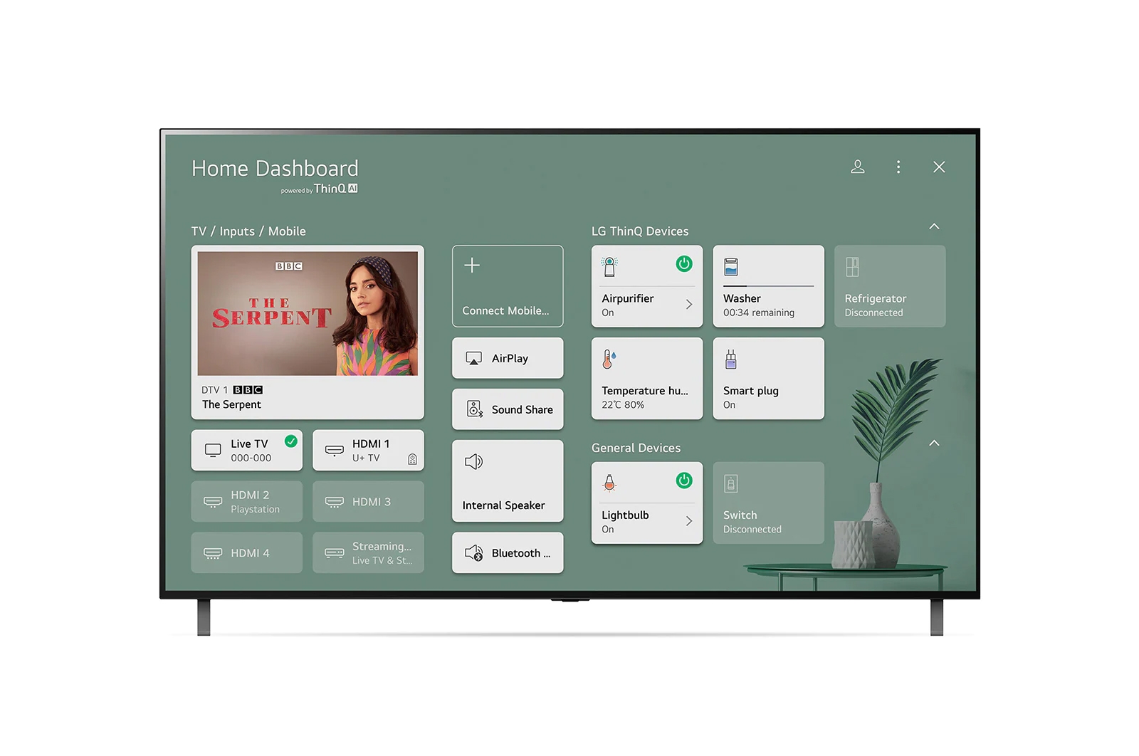 LG OLED77A16LA 77” UHD 4K Smart HDR AI OLED TV Wifi WebOS Freeview/ Freesat – Yellow Electronics