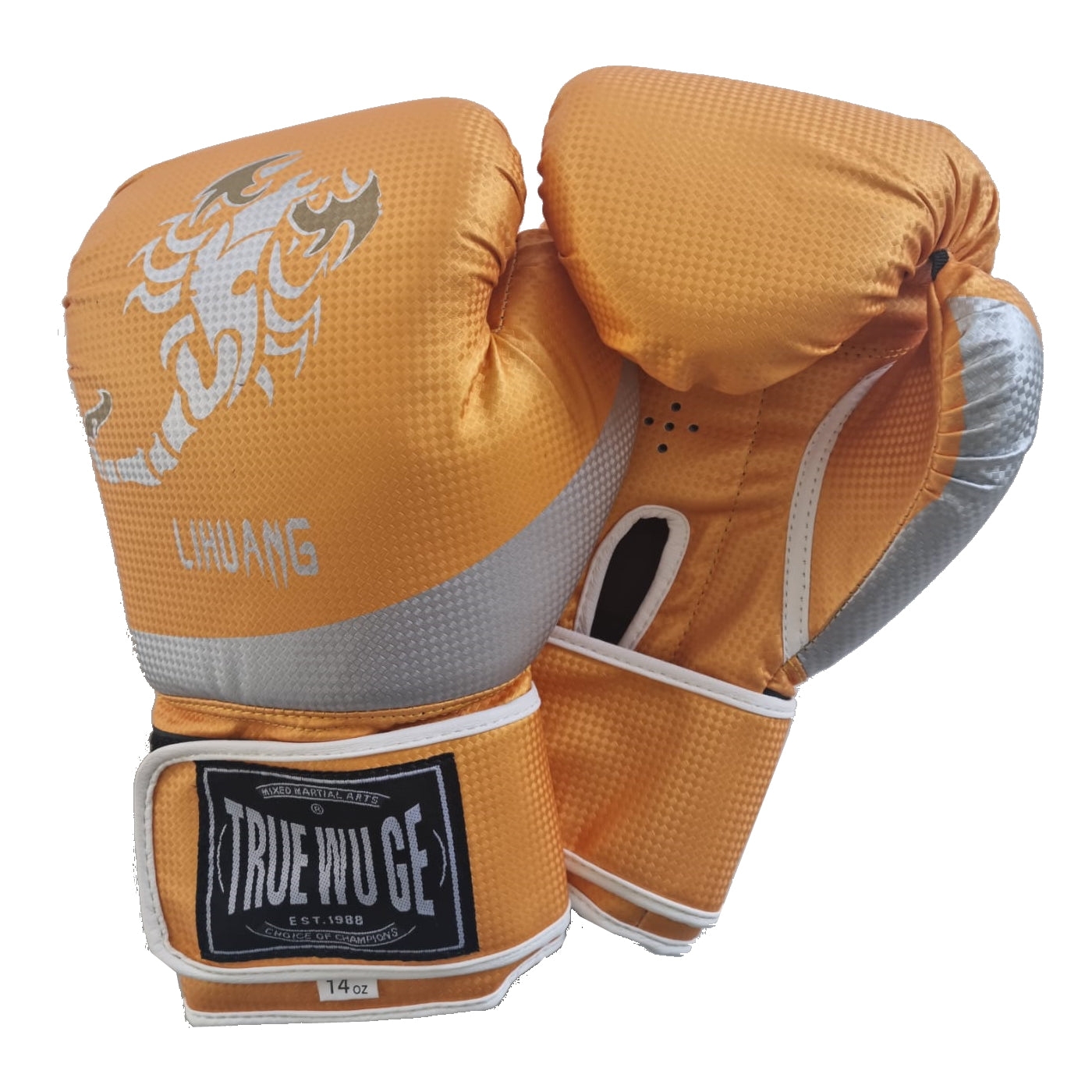 Boxing Gloves (Pair) | Fitness Equipment Dublin 14oz / Orange