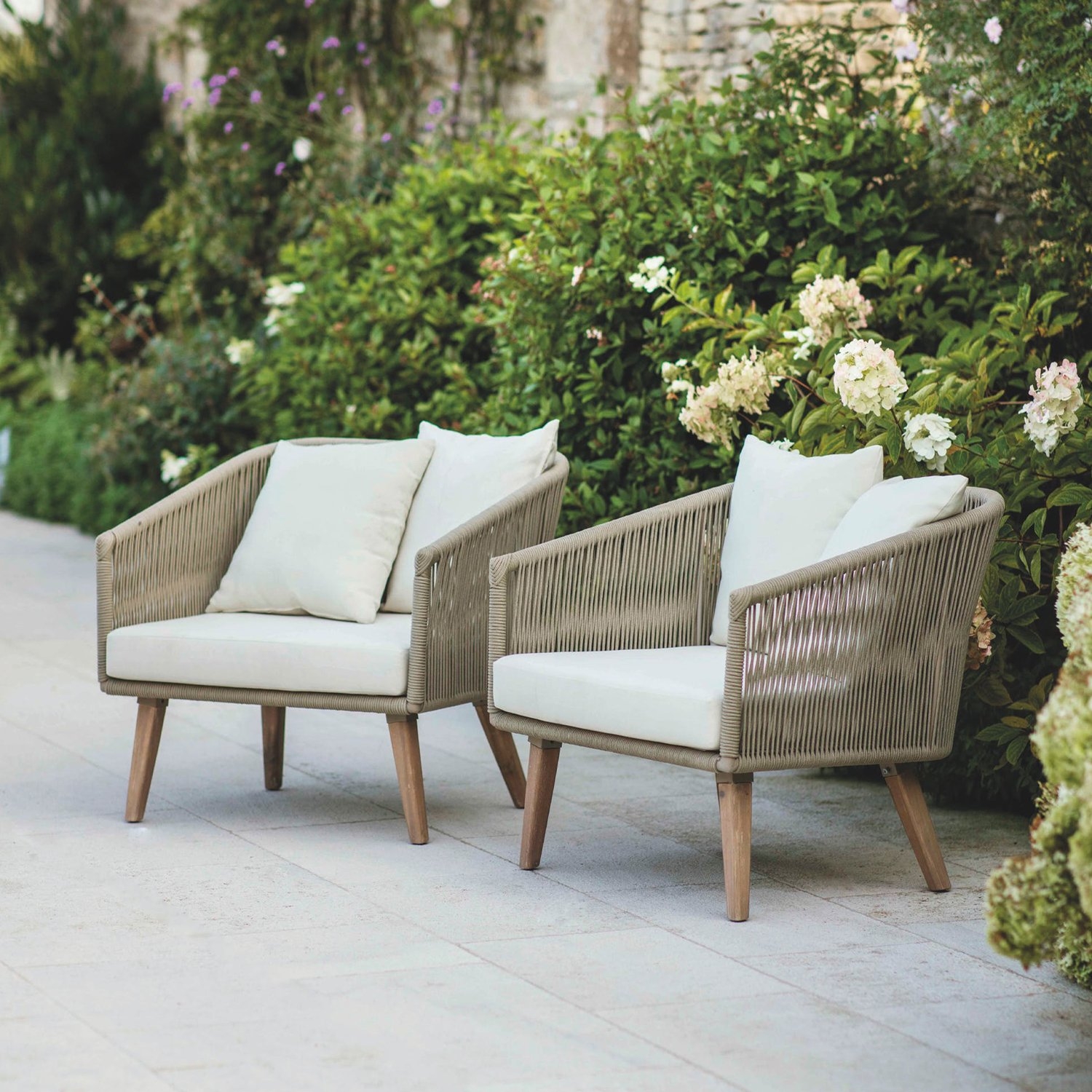 Set Of 2 Colwell Armchairs – garden trading