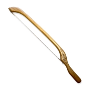 XL Oak Fiddle Bow Bread Knife Bread Saw – Left Handed – JonoKnife