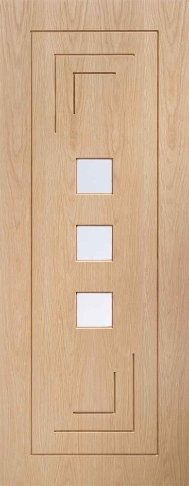 XL Joinery Prefinished Oak Altino Clear Glazed – 1981 x 762mm