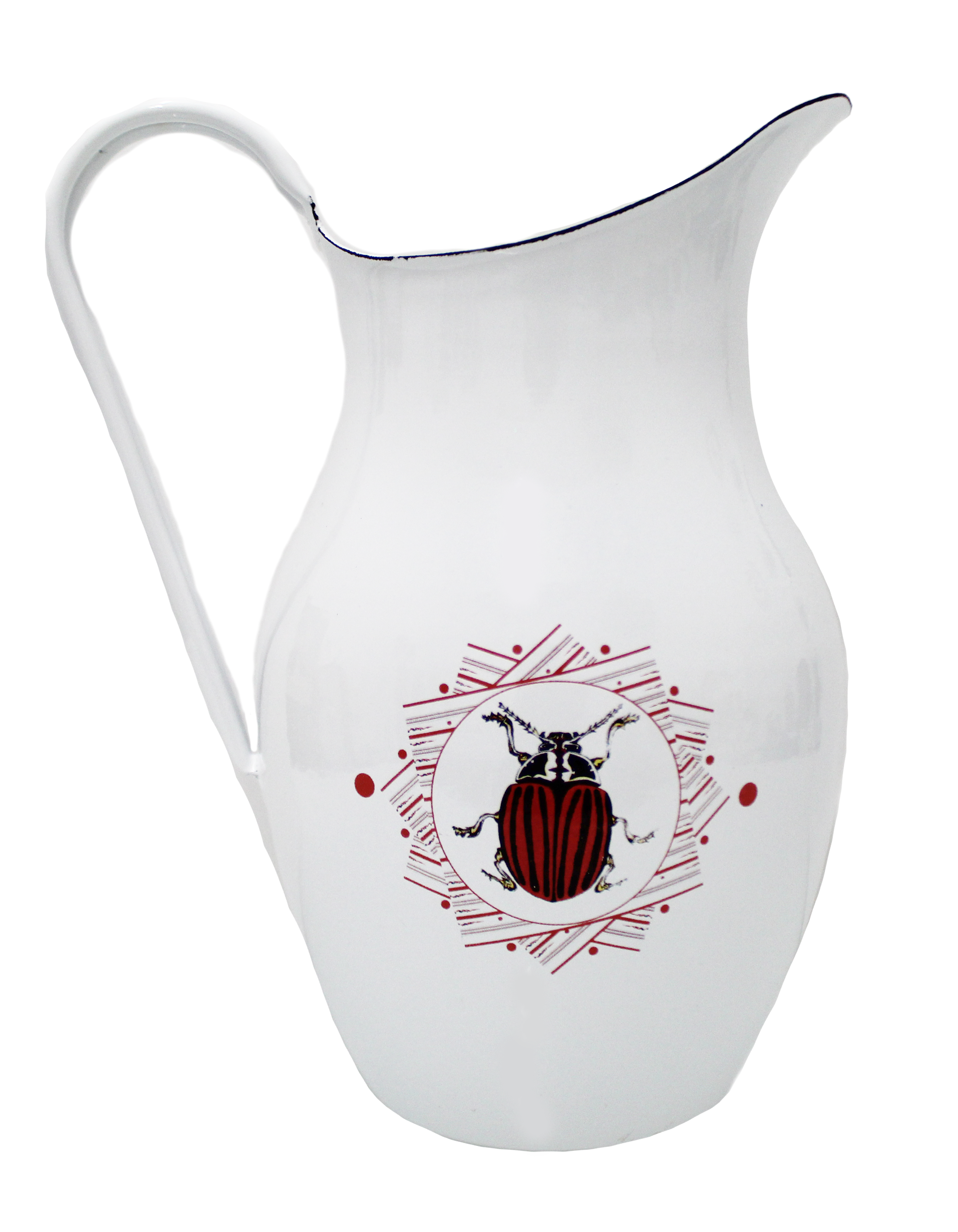 Bell Hutley Enamelware Jug Ophelia | The Design Yard