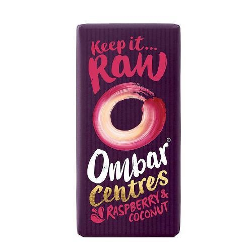 Ombar Organic Raw Chocolate | Raspberry & Coconut | 70g