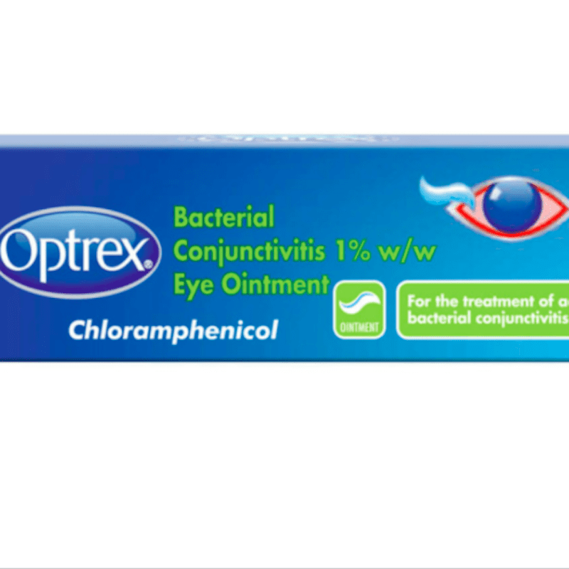 Optrex Bacterial Conjunctivitus 1% w/w Eye Ointment – Caplet Pharmacy