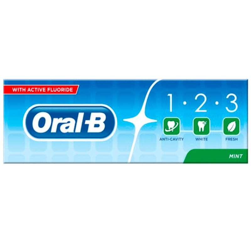 Oral-B 123 Fresh Mint Toothpaste 100ml – Caplet Pharmacy