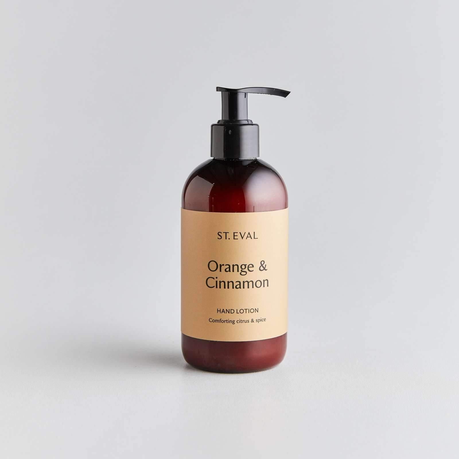 Orange & Cinnamon Scented Hand Lotion | St. Eval – St. Eval Candle Company