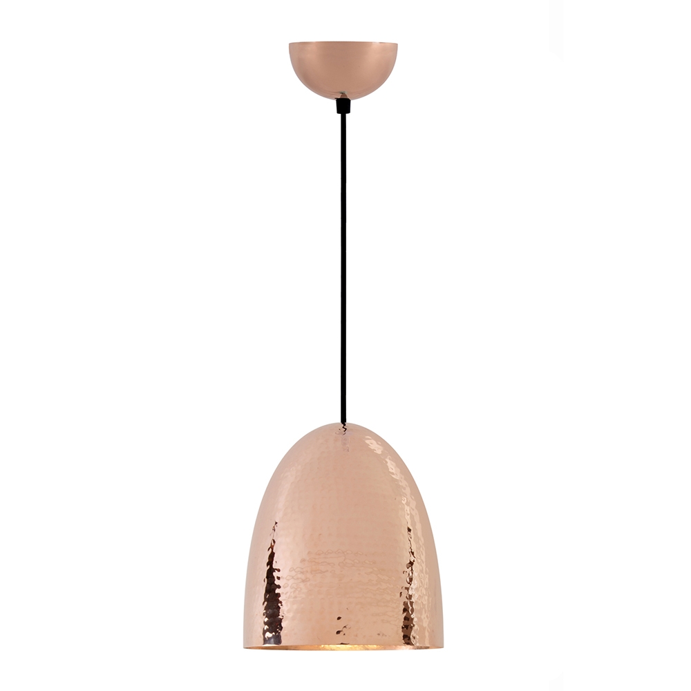 Original BTC – Stanley Pendant Light – Medium – Hammered Copper – Copper – Copper – Medium