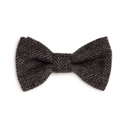 Orwell and Browne Bow Tie Charcoal