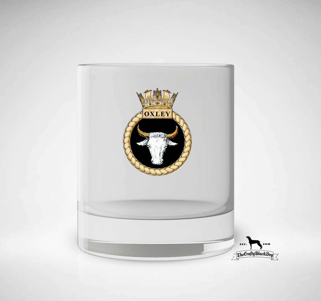 HMS Oxley – Tumbler – Pair – Crafty Black Dog