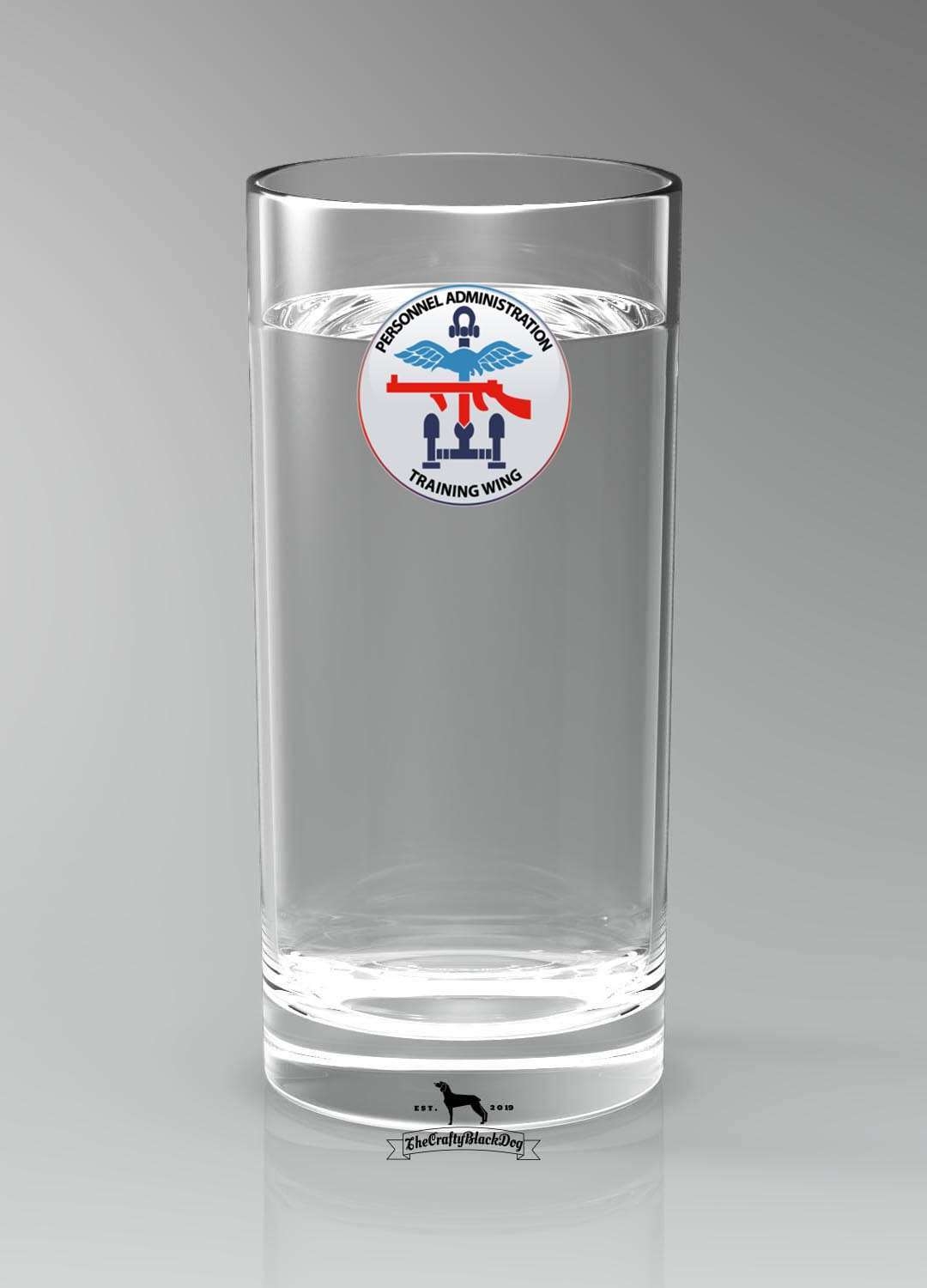 Patw – Highball Glass(es) – Pair – Personnel Administration Training Wing (PATW Worthy Down) – Personnel Administration Training Wing (PATW Worthy