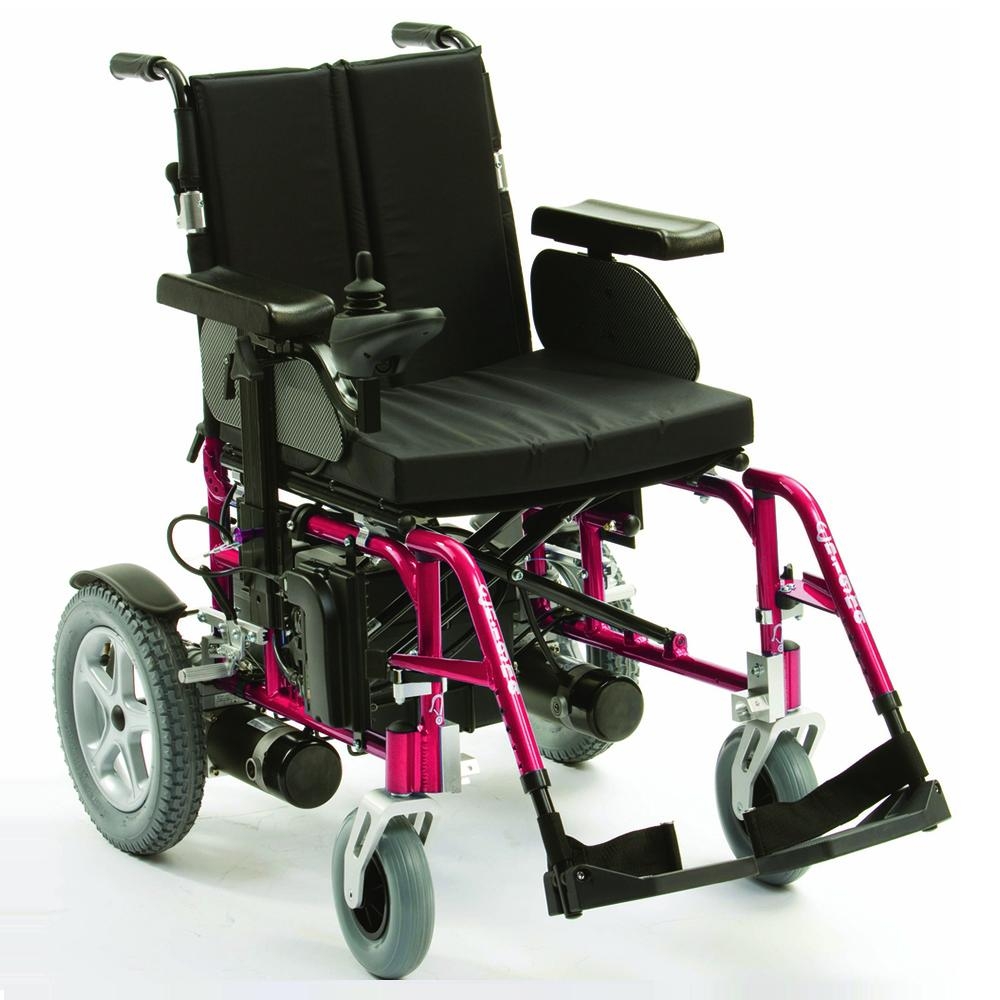 Energi Lightweight Indoor Powerchair – Red Energi / 22 inch