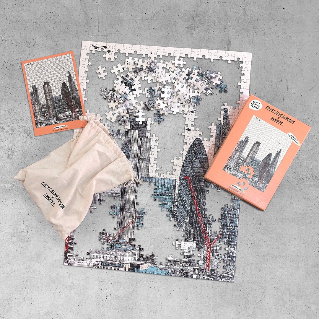500 Piece Sunset Sunrise London Jigsaw Puzzle – Luckies