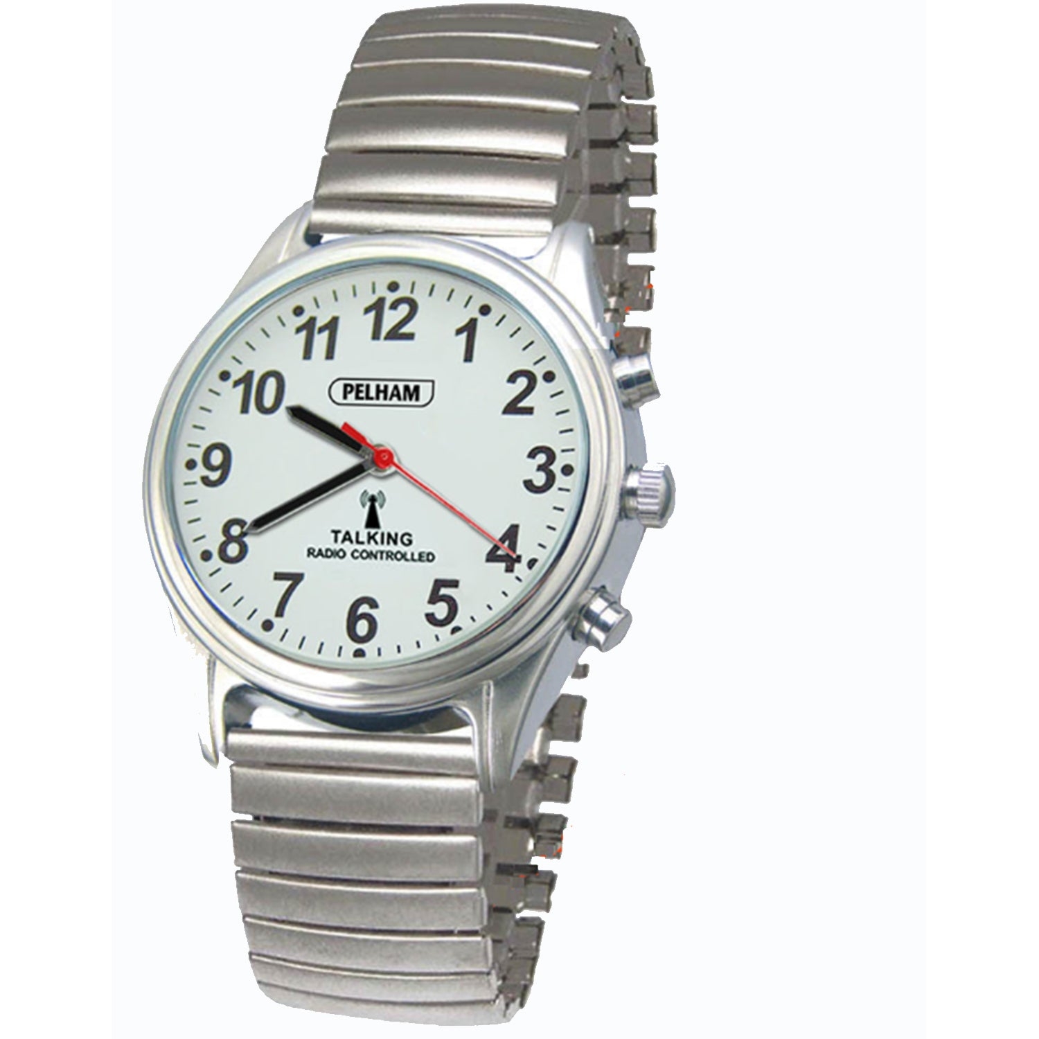 Radio Controlled Talking Watch Expanding Strap Medium – Clocks & Watches – Story & Sons – Story And Sons