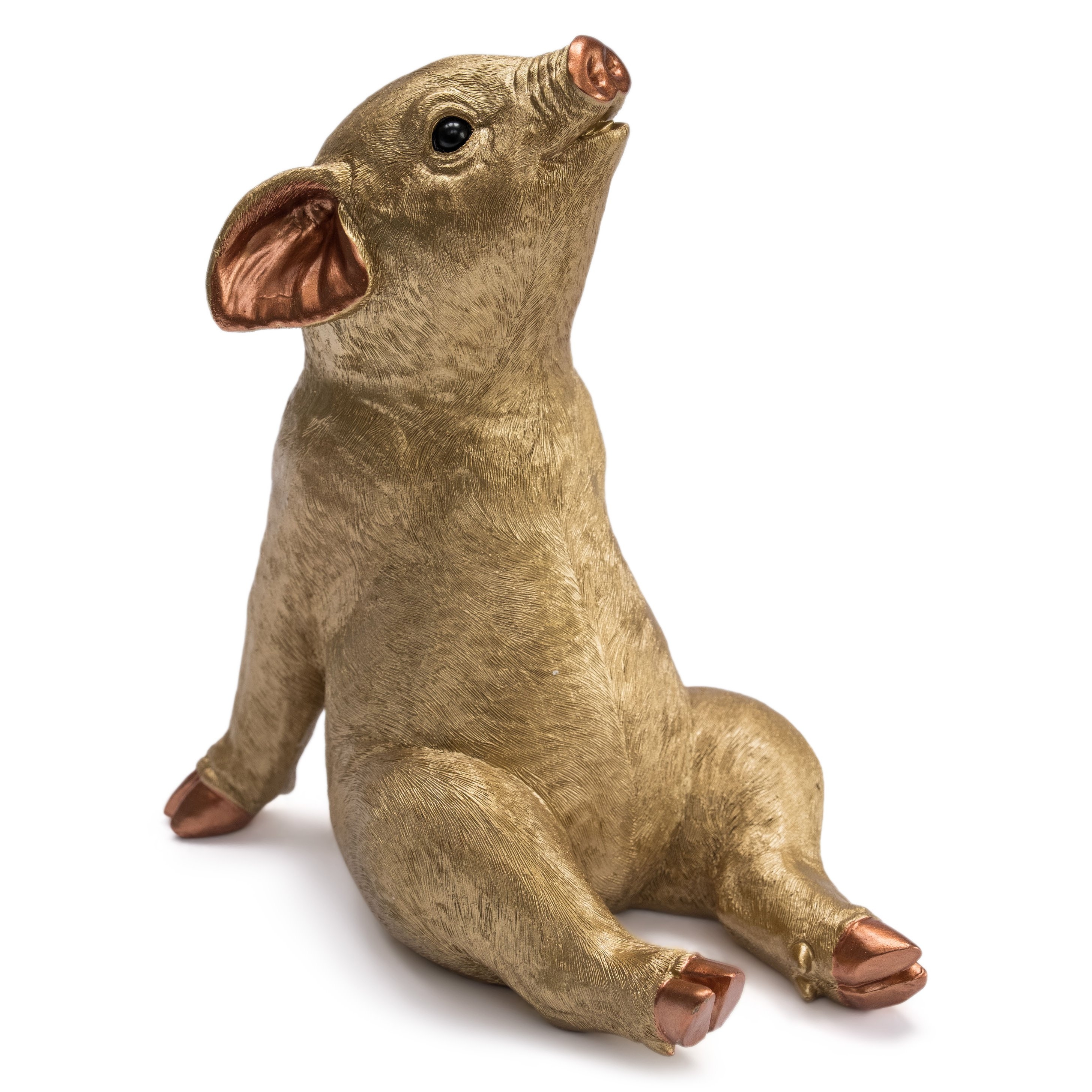 Sculpture Posh Pets – Gold Pig